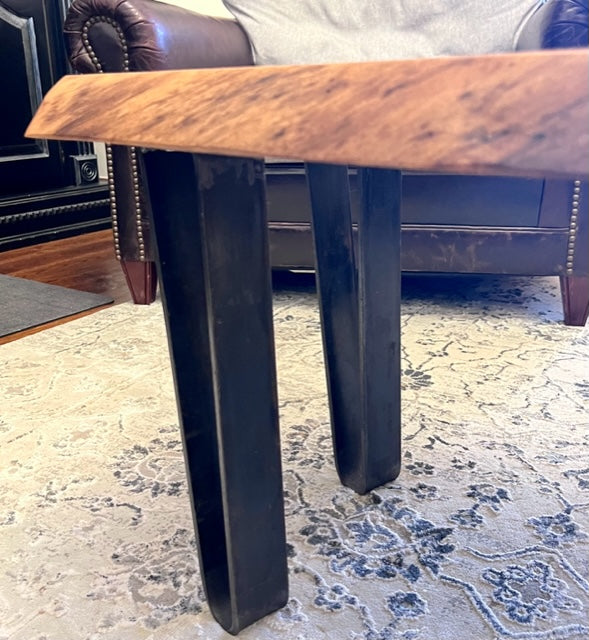 Coffee Table - Black Walnut+Metal