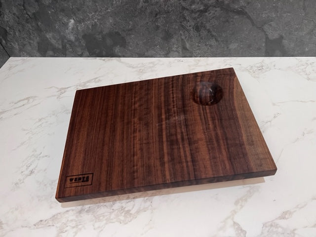 Black Walnut Board with Bowl